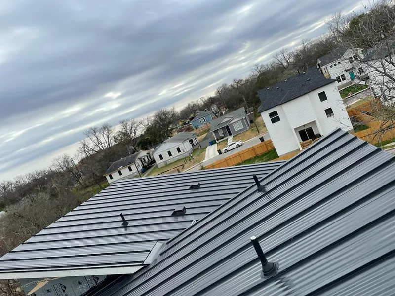 Standing seam metal roof panels with vents for Skylight Repair in Eldersburg